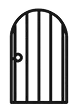 Gate door