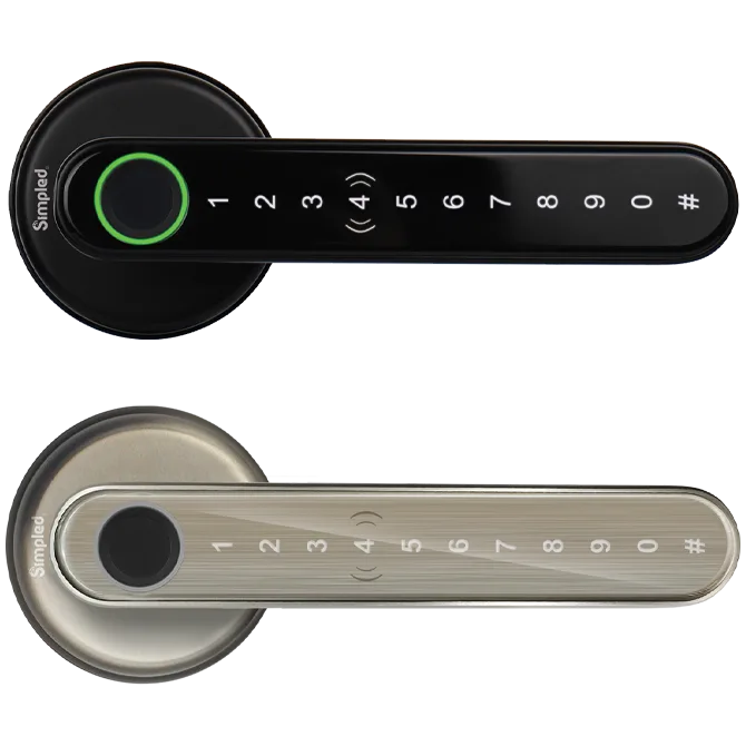 Leverline Smart Fingerprint Door Handle