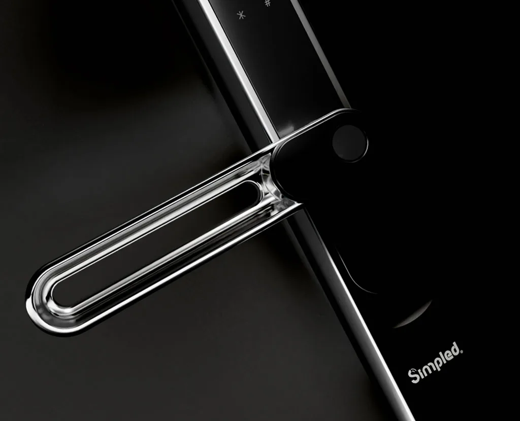 SS Slim Series Smart Lock - Silver, with Wi-Fi - Gallery
