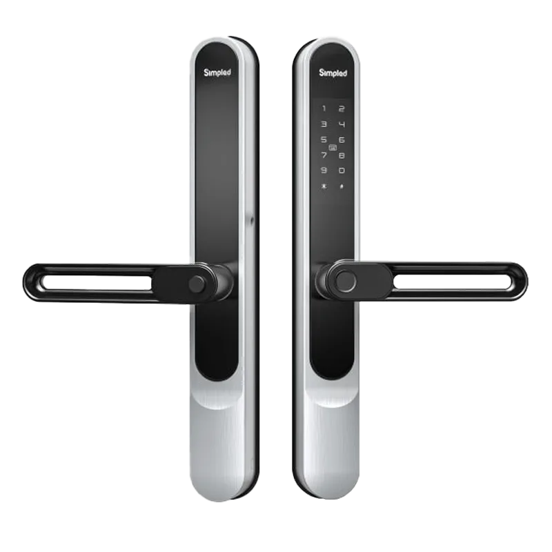 SS Slim Series Smart Lock - Silver, with Wi-Fi