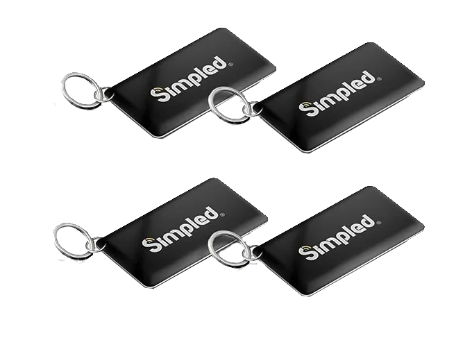 Simpled Contactless RFID Fob - Pack of 4 (SA-SP)