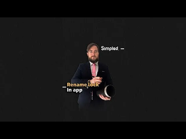 How to Rename Simpled Lock in TTLock App (top tips)