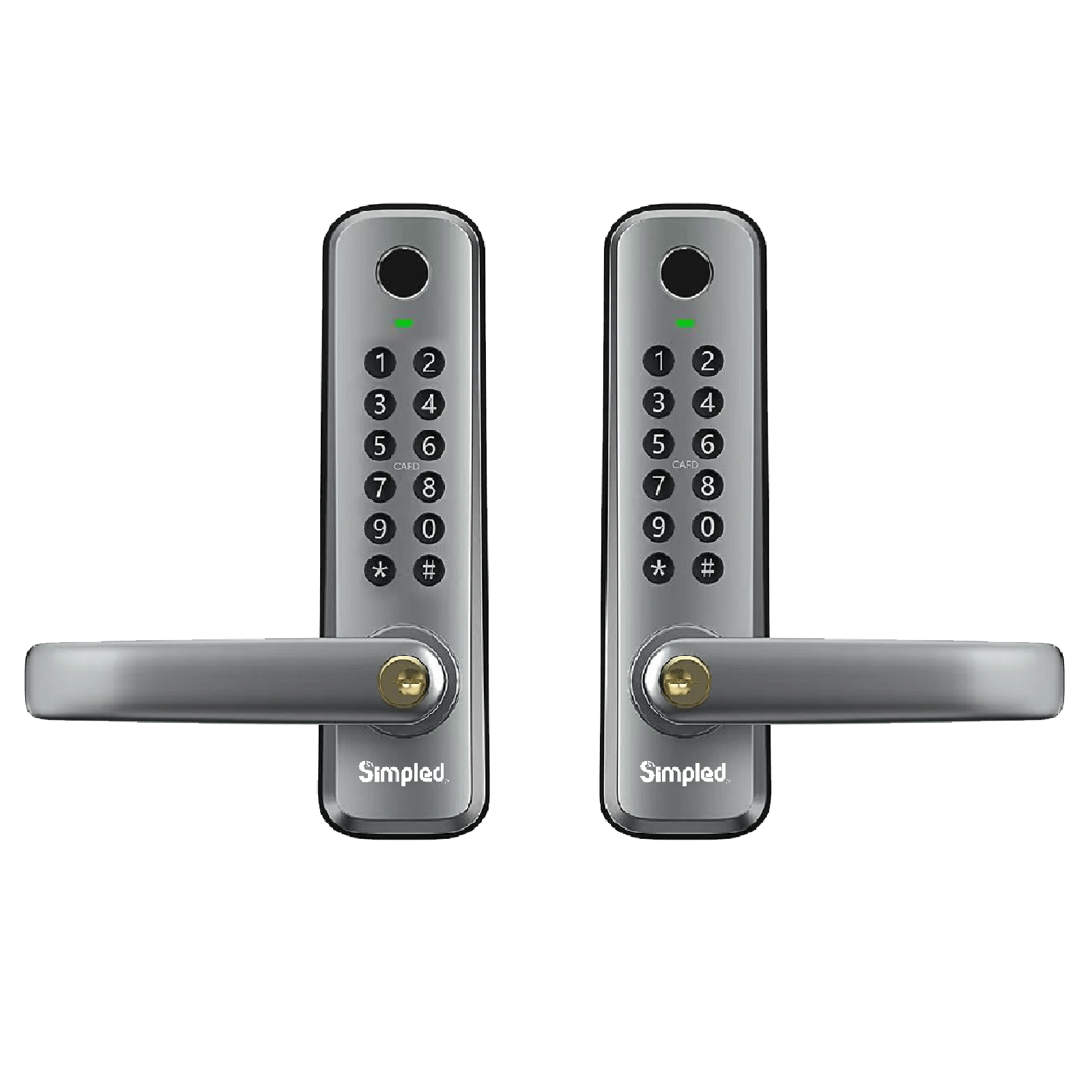 Simpled DWF-SP Double-Side Weatherproof Smart Lock