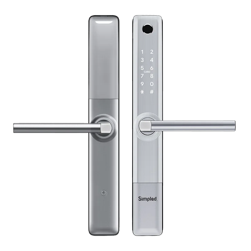 SF Slim Smart door lock - Silver