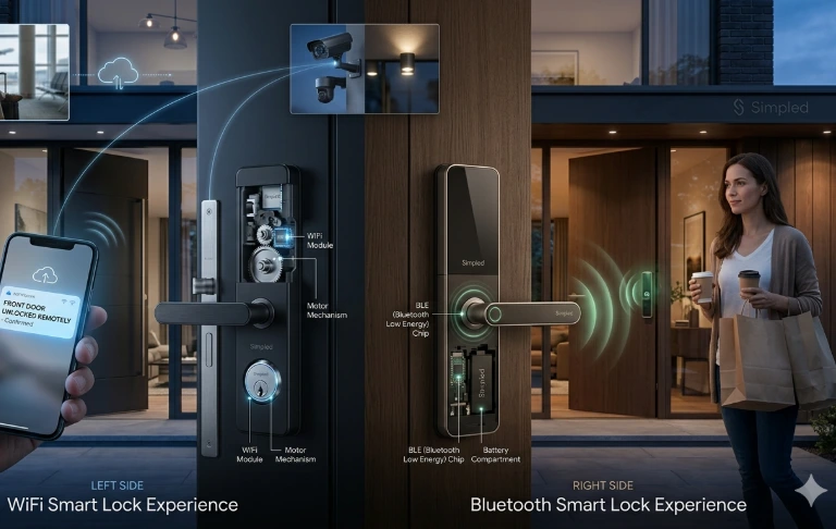 Smart Lock WiFi vs Bluetooth: Which Smart Door Lock Is Best?