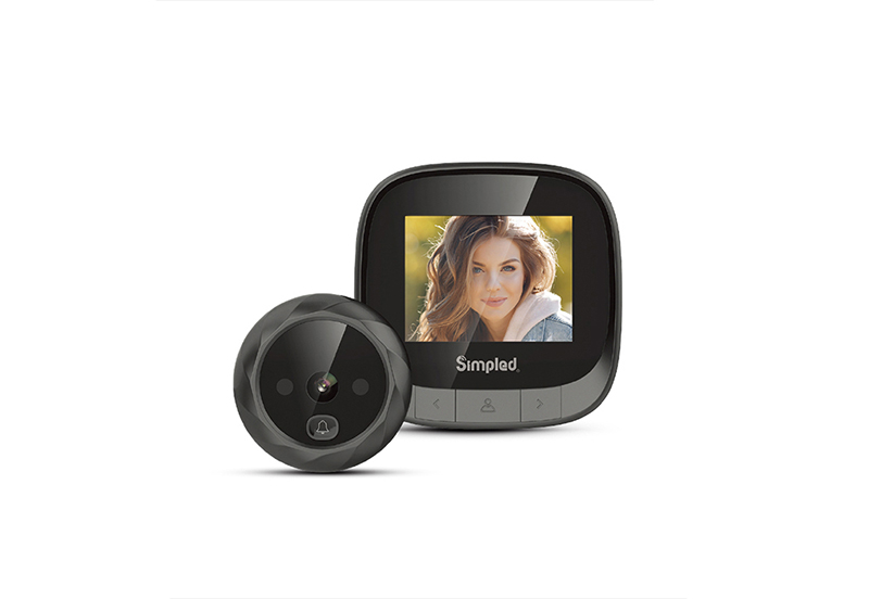 Peephole sales video camera