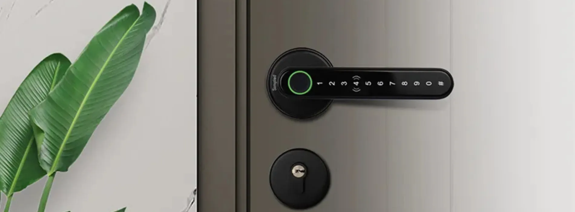 Open your Simpled smart lock with a fingerprint