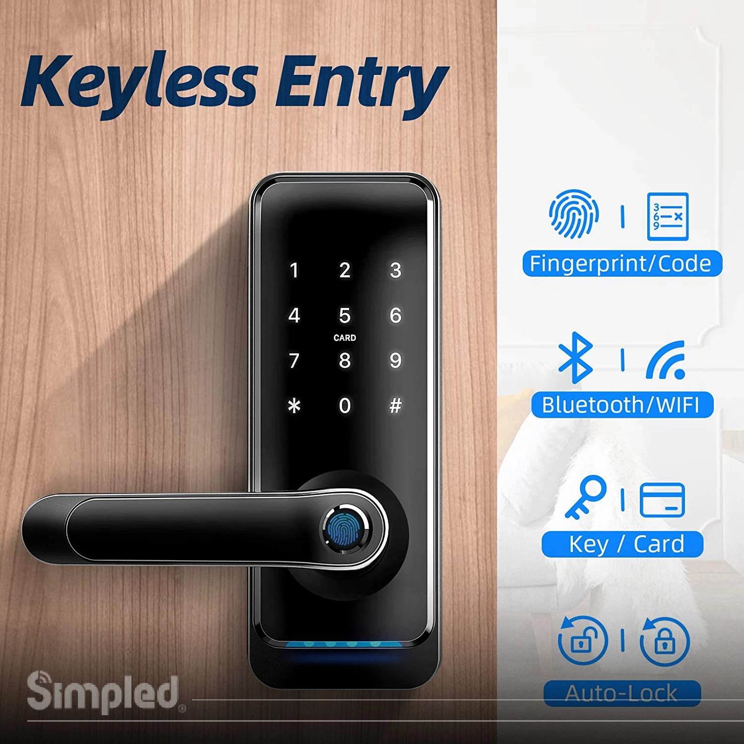 keyless connected smart door locks in UK