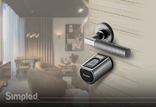 Simpled smart bluetooth deadbolt lock in UK