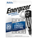 Energizer AAA Lithium Batteries (4 Count)
