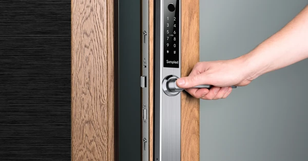 opening the Smart Door Knob Lock