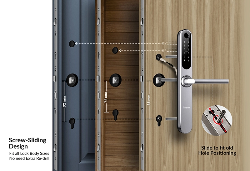 Double-Sided Smart Lock