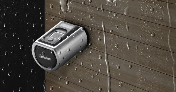 best smart door lock with handle is waterproof