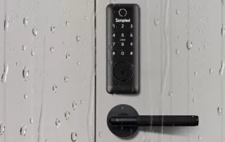 weatherproof smart house lock system