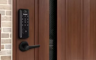 front door lock works with Alexa