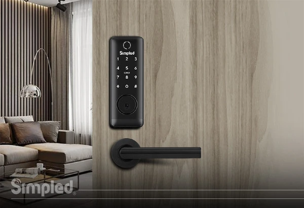 Best Fingerprint Exterior Door Lock is good for front doors too