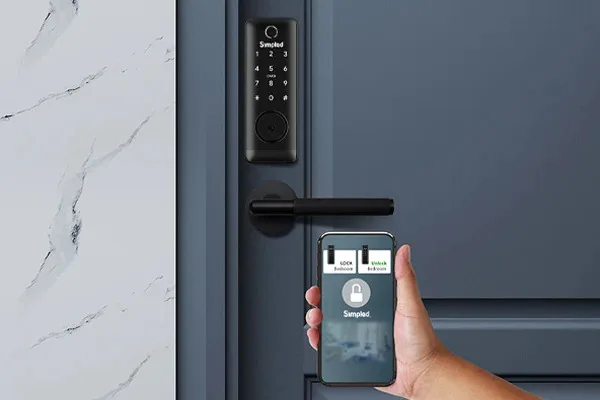 4 Button Smart Door Lock Remote Control With Sliding Cover - For 908/909/910/920 Series Locks