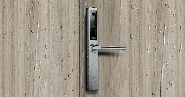 Waterproof remote access door lock
