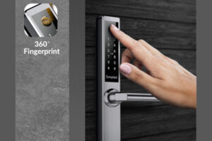Fingerprint Reader with Simple Slim Smart Lock