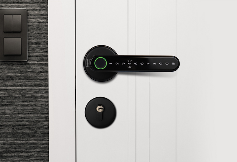 Simpled Smart Fingerprint Door Handle