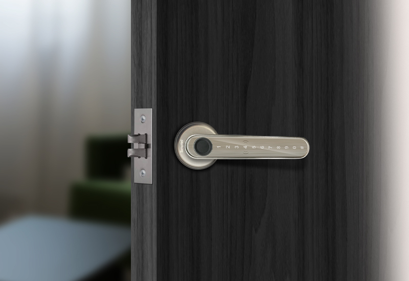 Simpled Smart Fingerprint Door Handle