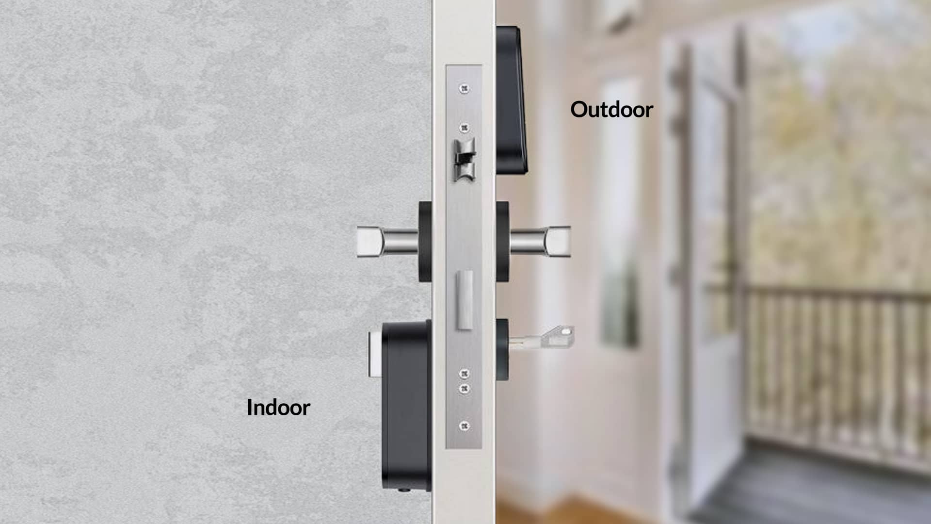 Euro Motorised Cylinder (Fingerprint Keypad Included)