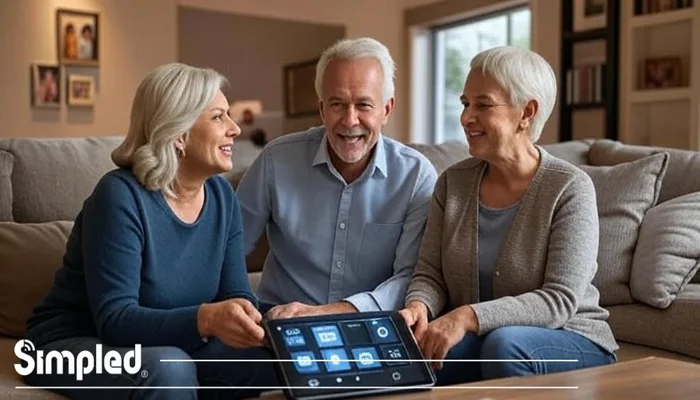 an expert for installing a smart home system 