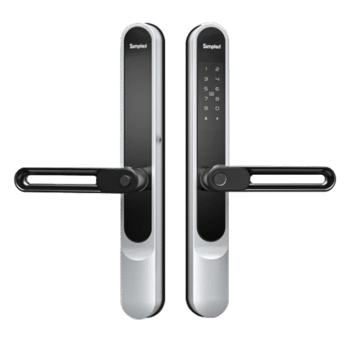 SS Slim Series Smart Lock - Silver, without Wi-Fi
