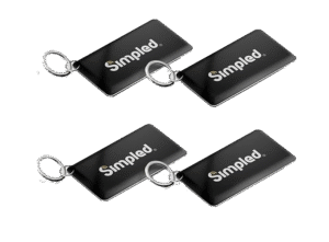 Simpled Contactless RFID Fob – Pack of 4 (SA-SP)