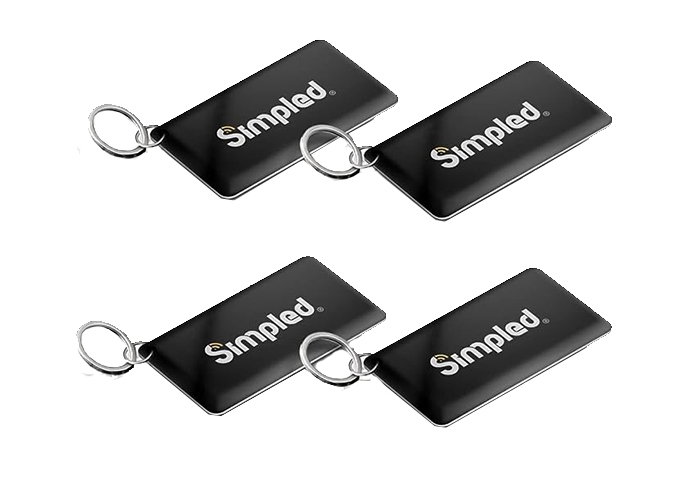 Simpled Fob Door Lock - Pack of 4 (SA-SP)