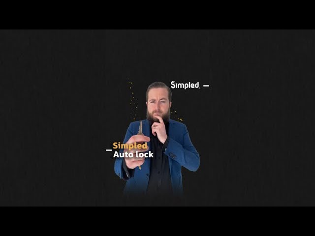 Simpled Auto-Lock Mechanism (top tip)