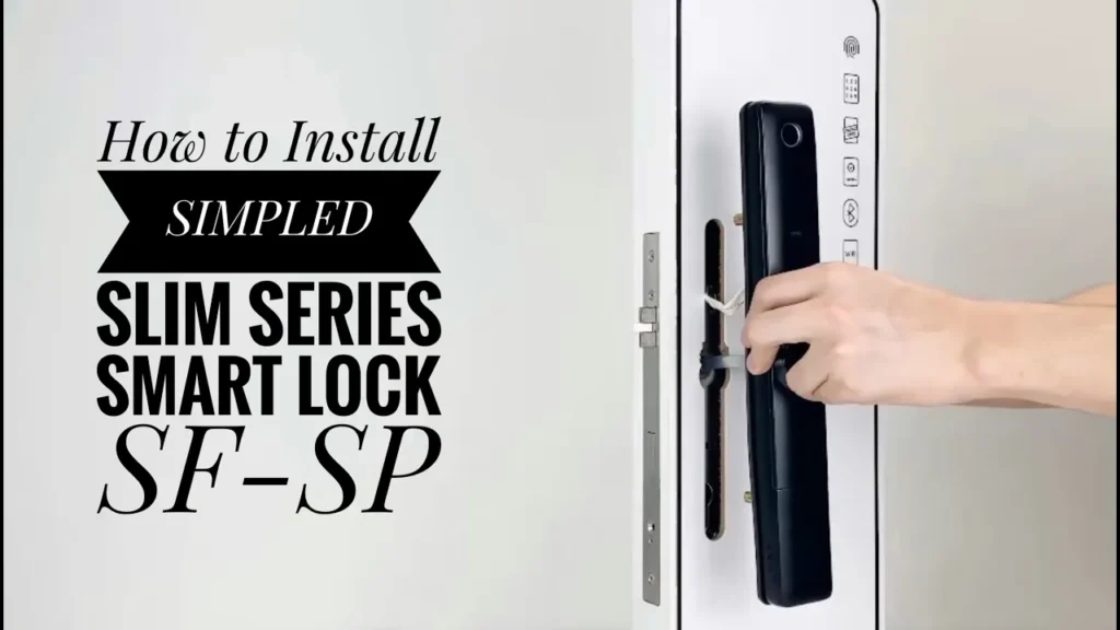 How to install Simpled SF Smart Locks?