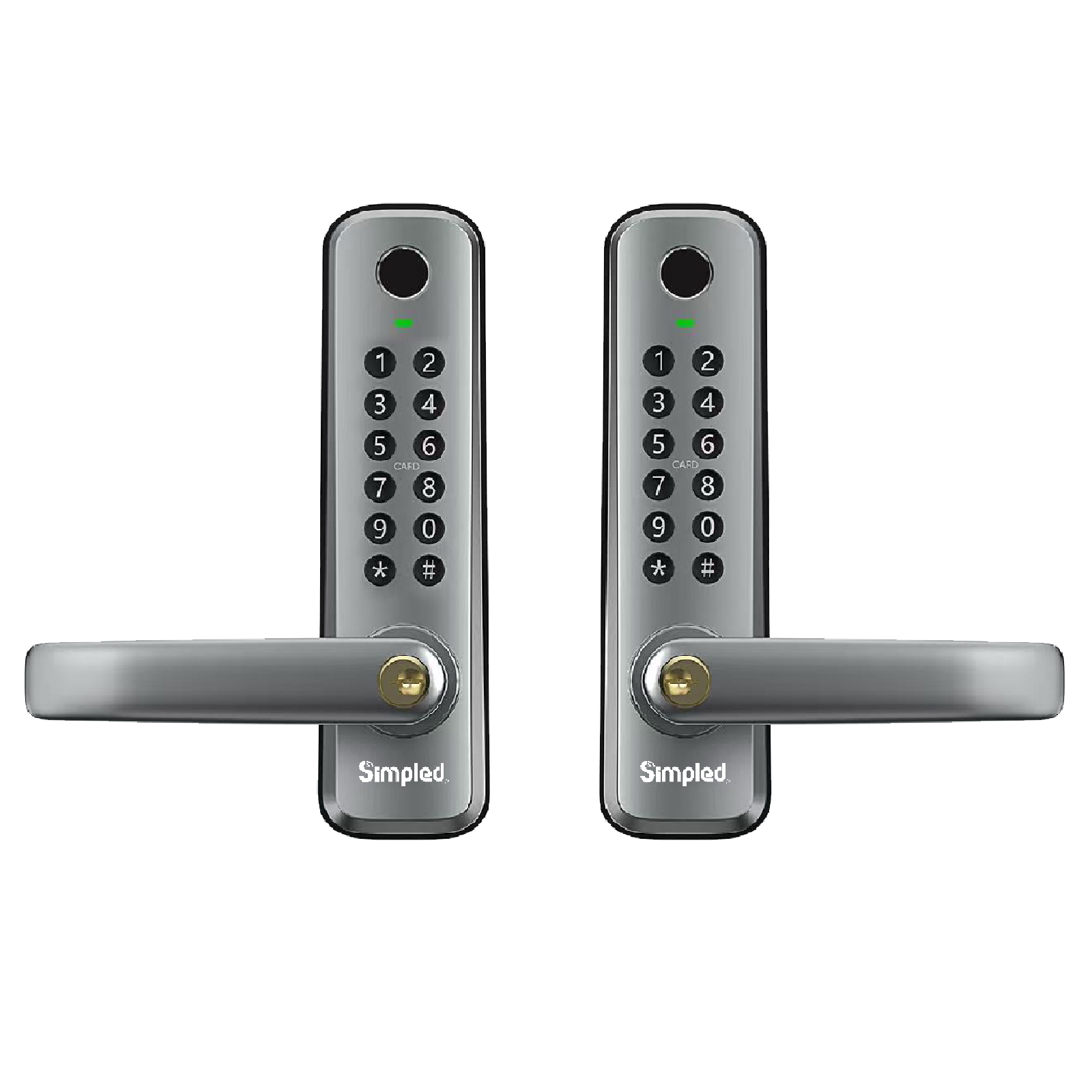 Simpled DWF-SP Double-Side Weatherproof Smart Lock