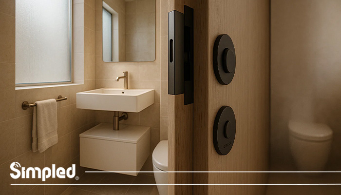 Sliding Door Locks for Bathrooms