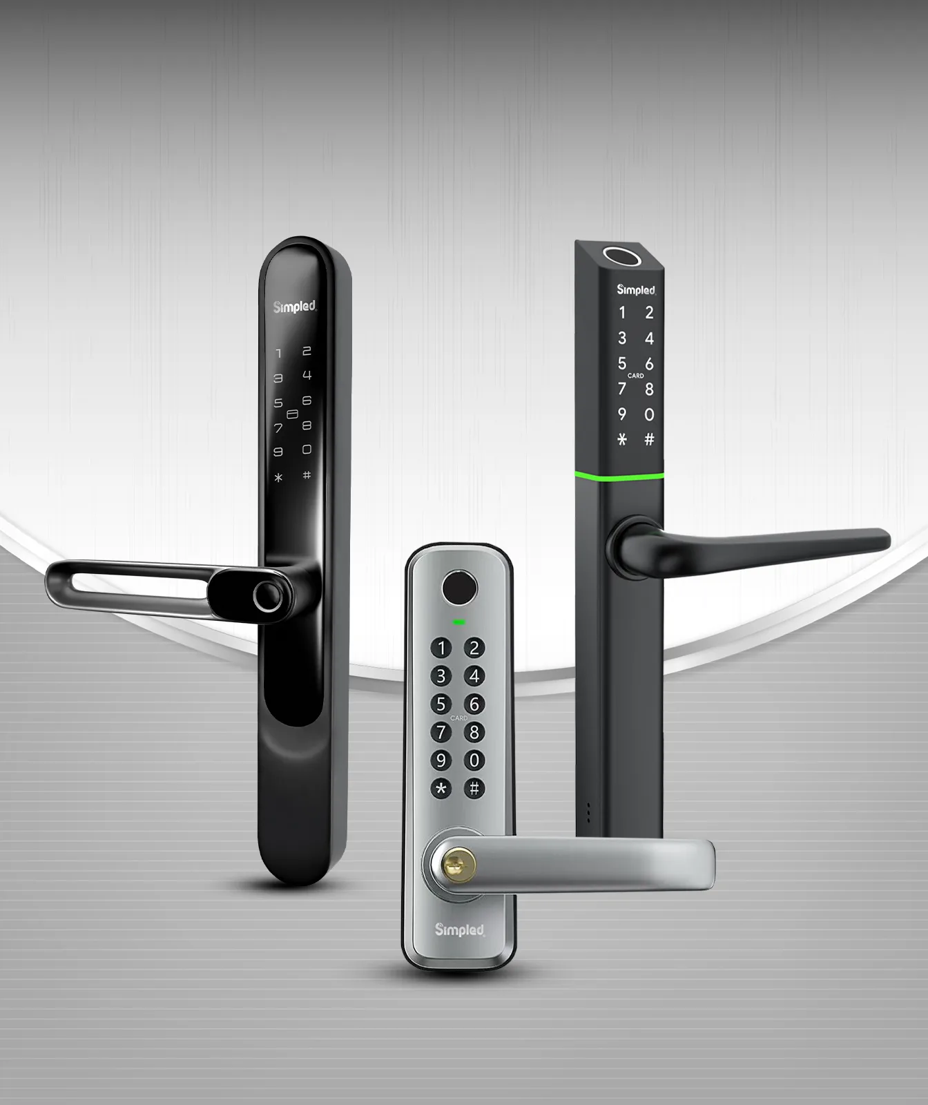 Fingerprint Front Door Lock UK